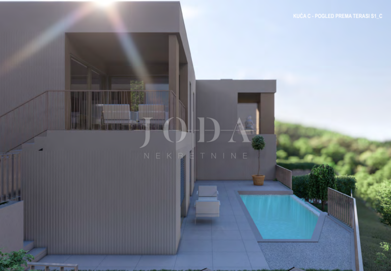 novogradnja sa bazenom i uređenom okućnicom | Adriatic Real