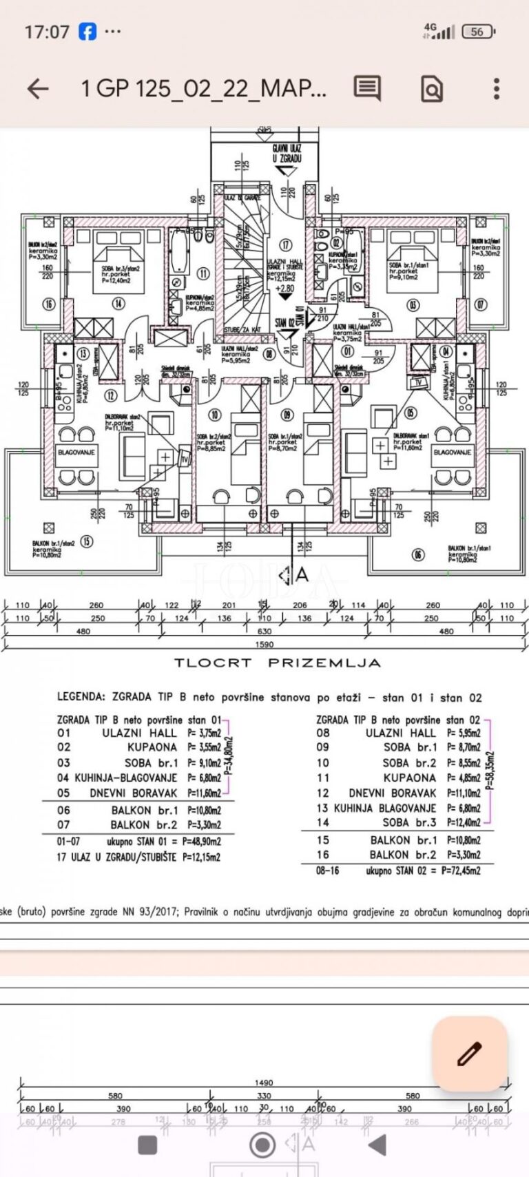 prizemlje 1SS+DB | Adriatic Real