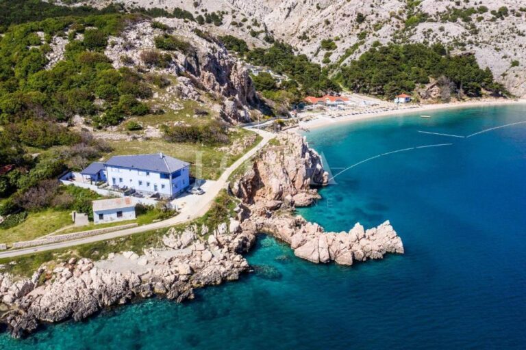 Baška – kuća prvi red do mora